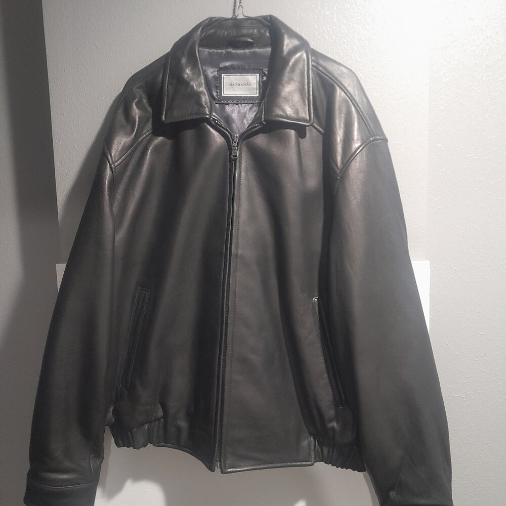 Hathaway XL Leather Men's Jacket